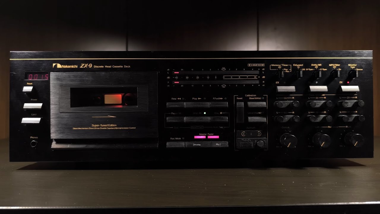 0058 Nakamichi ZX9 Cassette Deck - YouTube
