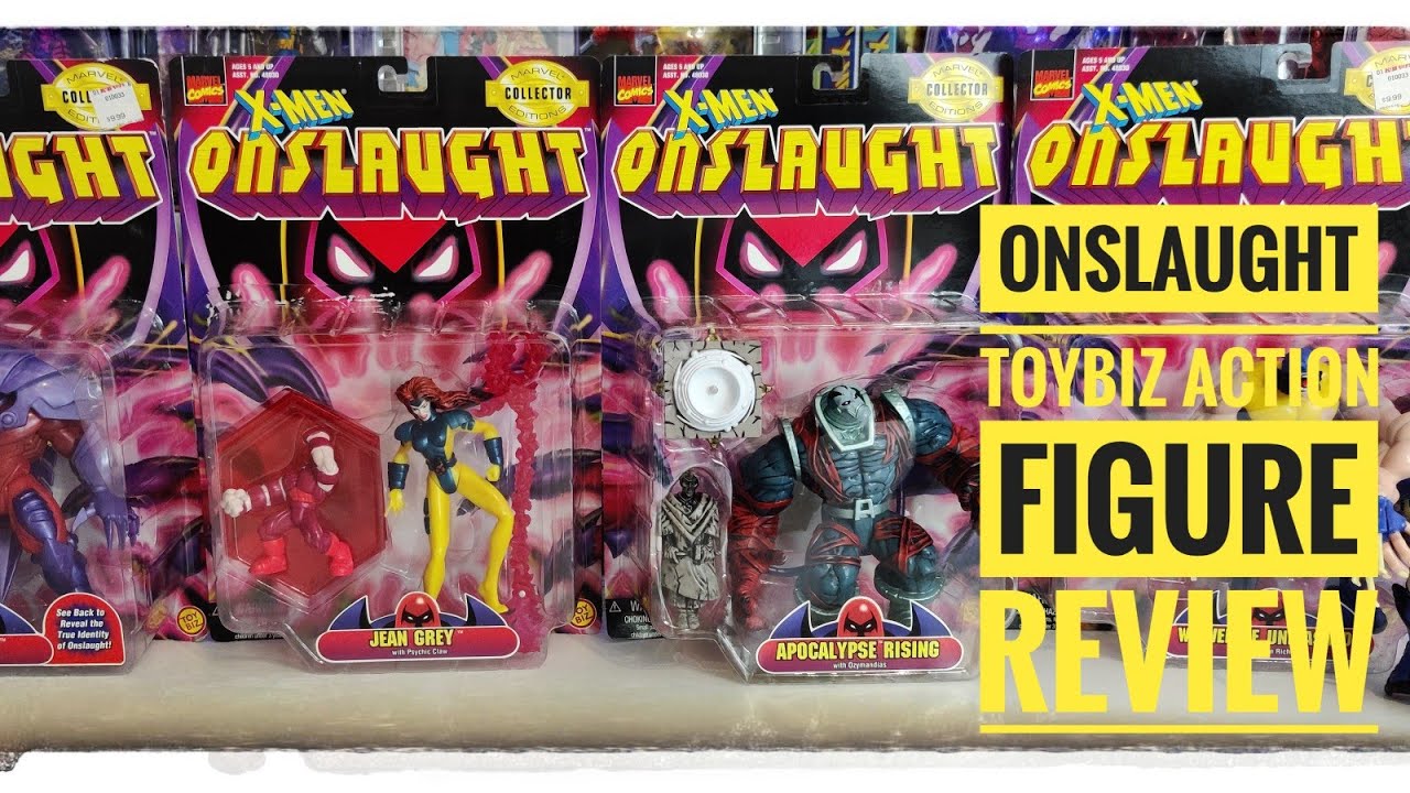 X-Men onslaught Toybiz action figures review #actionfigurereview