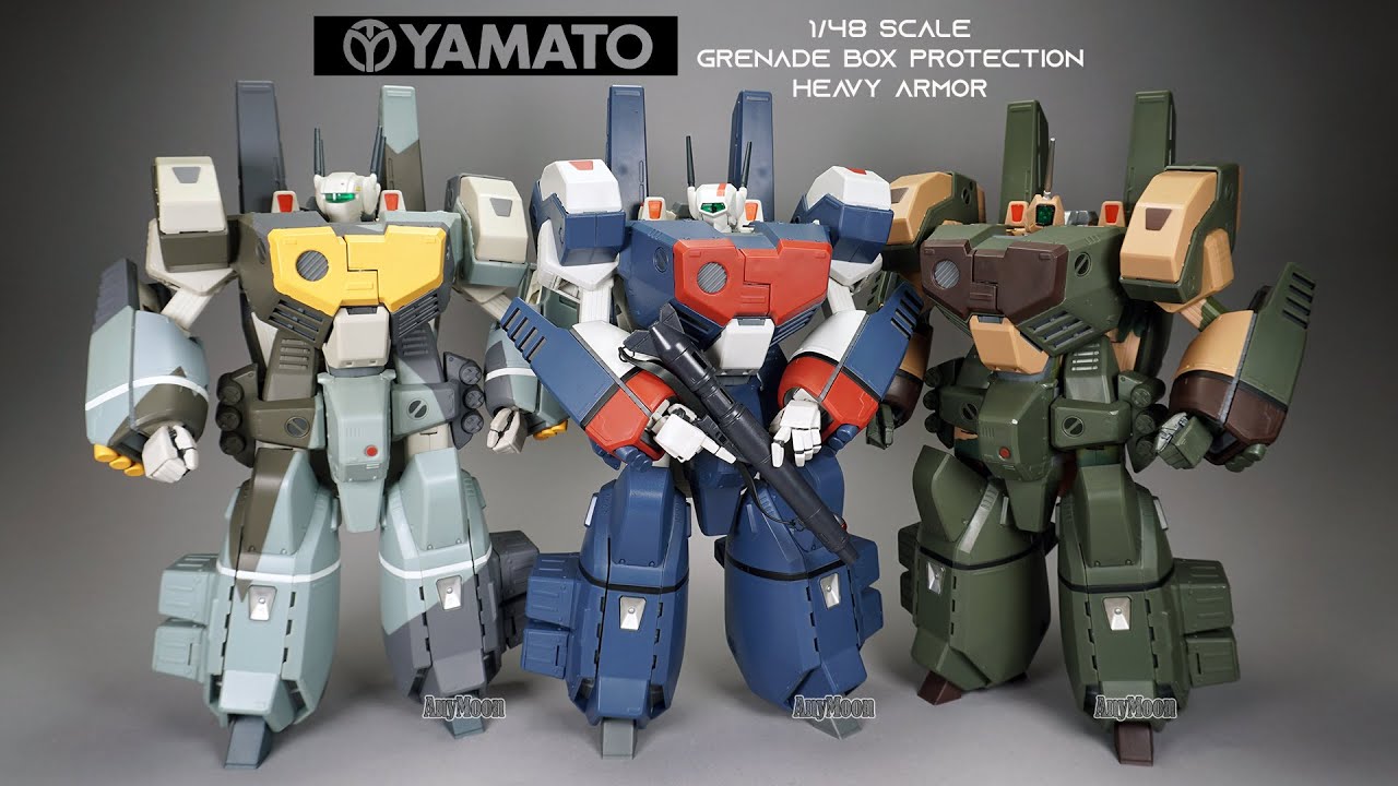 Accessories for Yamato 1/48 VF-1: Grenade Box Protection Armor