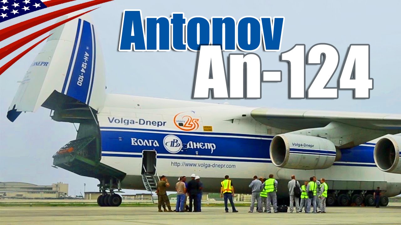 Ultra-Large Cargo Aircraft Antonov An-124 Ruslan at MCAS Iwakuni