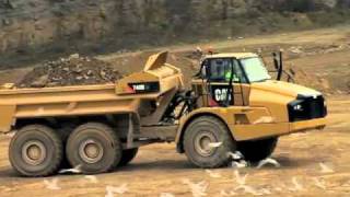 Cat® B Series Articulated Trucks | 735B - 740B - 740B-EJ - YouTube
