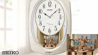 SEIKO セイコー 電波アミューズ掛け時計 ウェーブシンフォニー