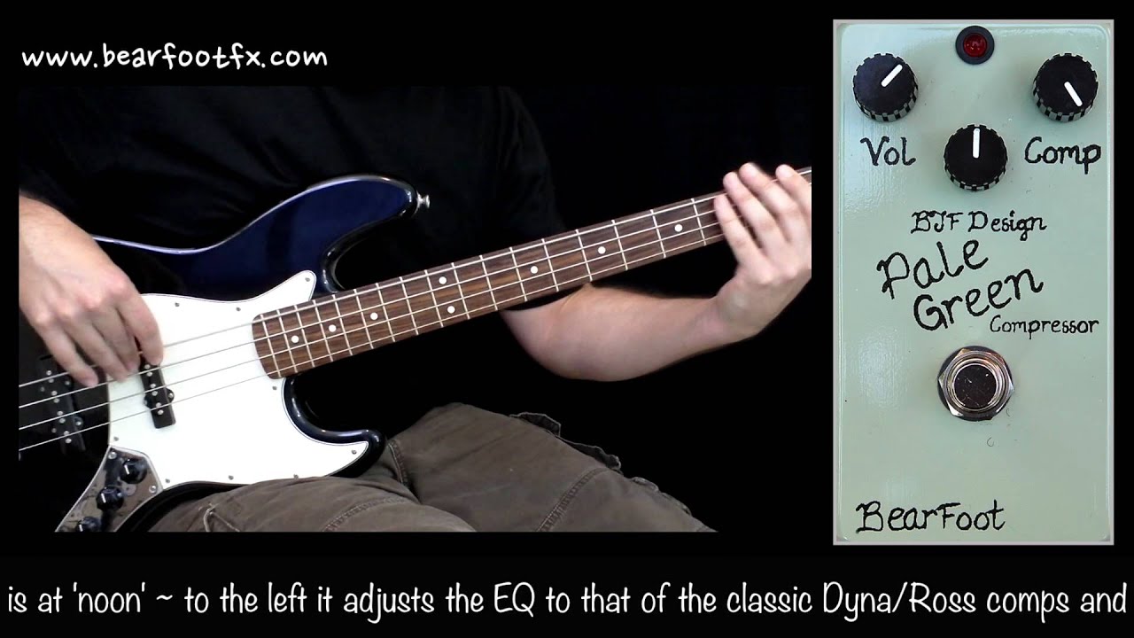 Bearfoot FX Pale Green Compressor. Revised Edition - YouTube