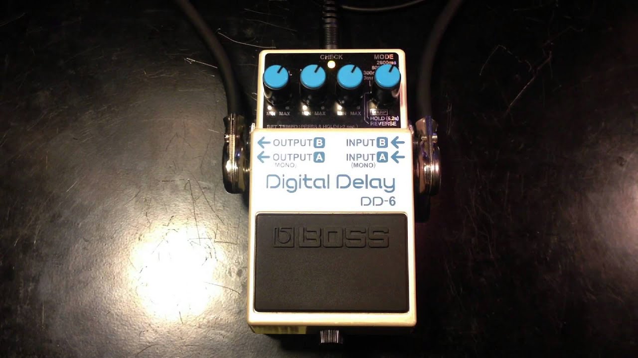 Boss DD-6 Stereo Digital Delay - YouTube