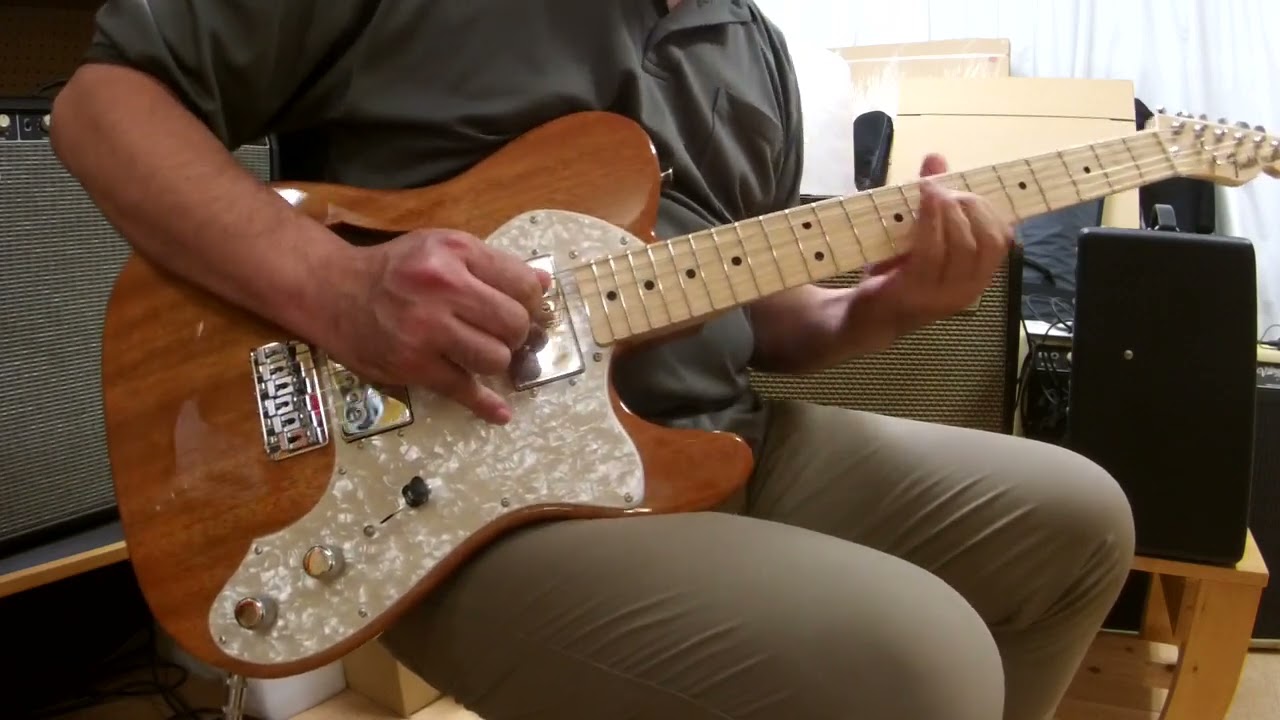 Fender FSR MIJ Traditional 70's Telecaster Thinline Mahogany