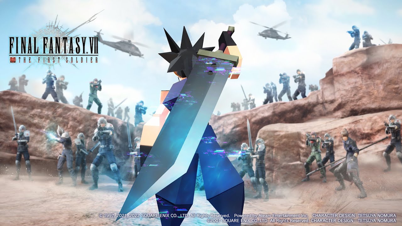 FINAL FANTASY VII THE FIRST SOLDIER』で「FFVII25周年記念コラボ