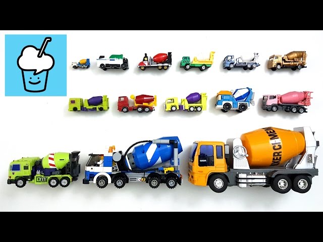 Concrete Mixer for children kids and more with tomica トミカ lego