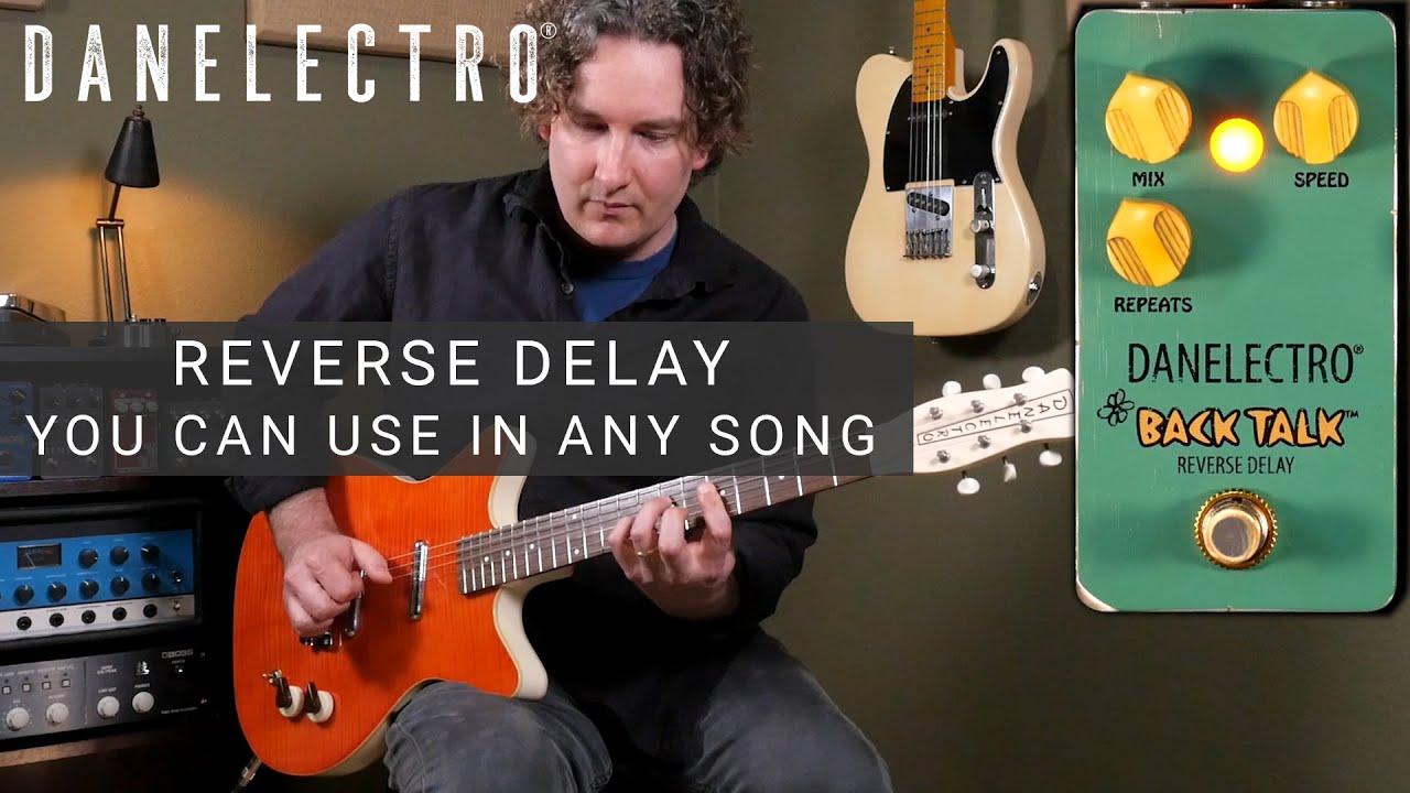 Danelectro Back Talk Reverse Delay - YouTube