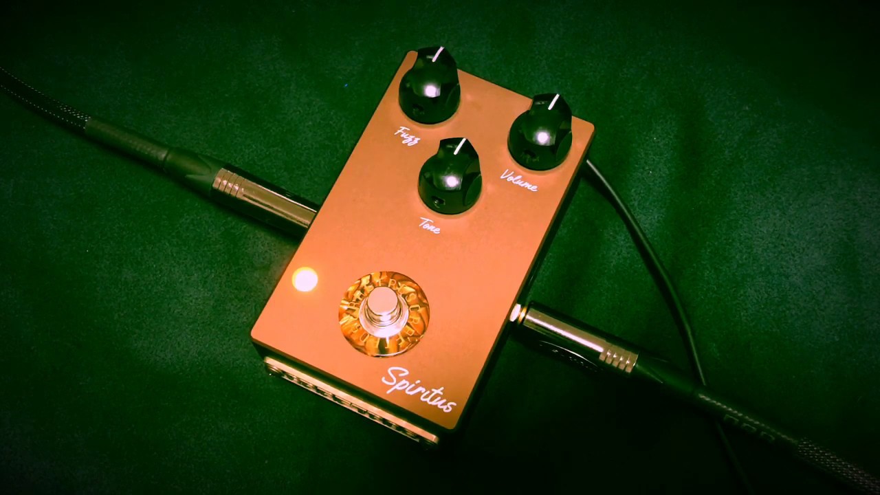 CRAFTROS Supiritusをレビュー！独自の解釈で音決めしたファズ