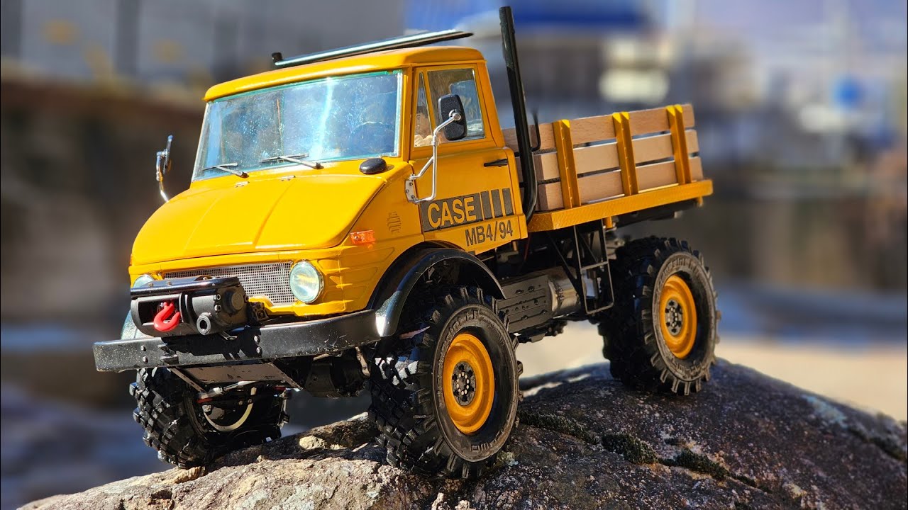 1/10 Scale RC Car Truck Lesu Unimog 406 Off-Road 3 #truck #unimog