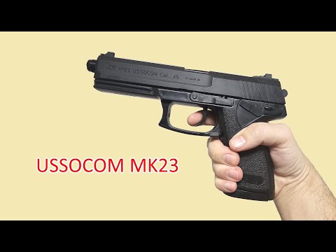 Realistic Toy -- USSOCOM MK23 Airsoft Gun | Heckler & Koch Mark 23