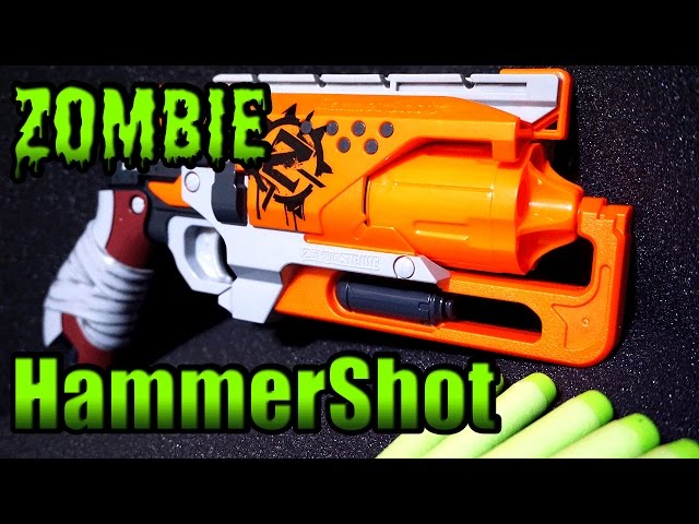 NERF】ゾンビストライク ハンマーショット 開封&紹介!! N-Strike Elite