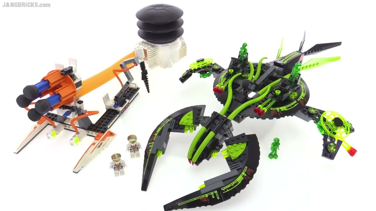 🔄 LEGO Mars Mission 2007 ETX Alien Mothership Assault review