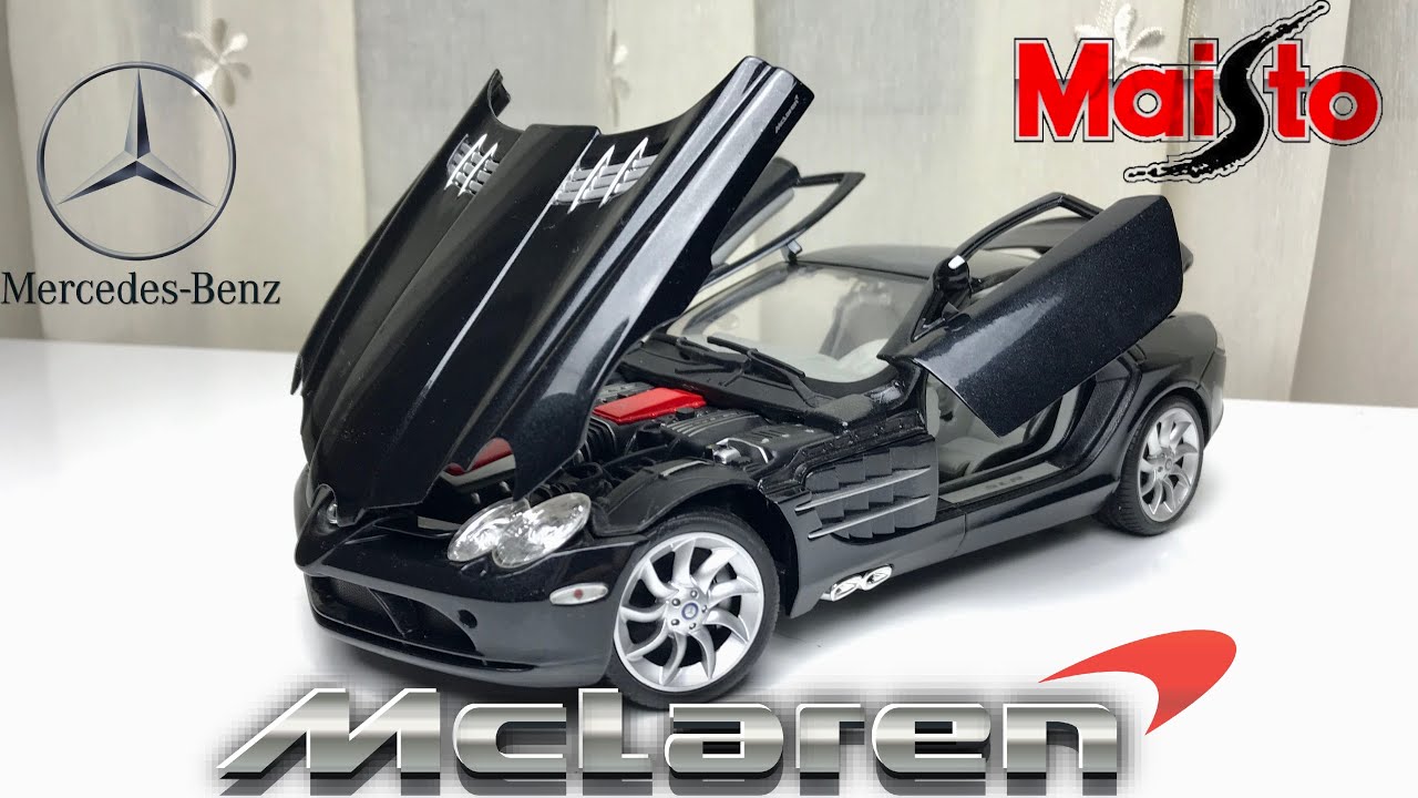 1:18 Mercedes-Benz SLR McLaren - Maisto [Unboxing] - YouTube