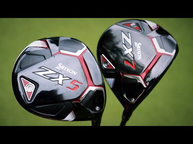 SRIXON GOLF DRIVERS ZX5 AND ZX7 - YouTube