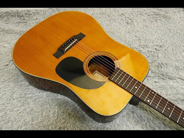 1970's made Vintage Acoustic Guitar Greco Gneco logo F-140 Made in