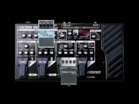 ME-70 Multi-effects (1/2) from BOSS - YouTube