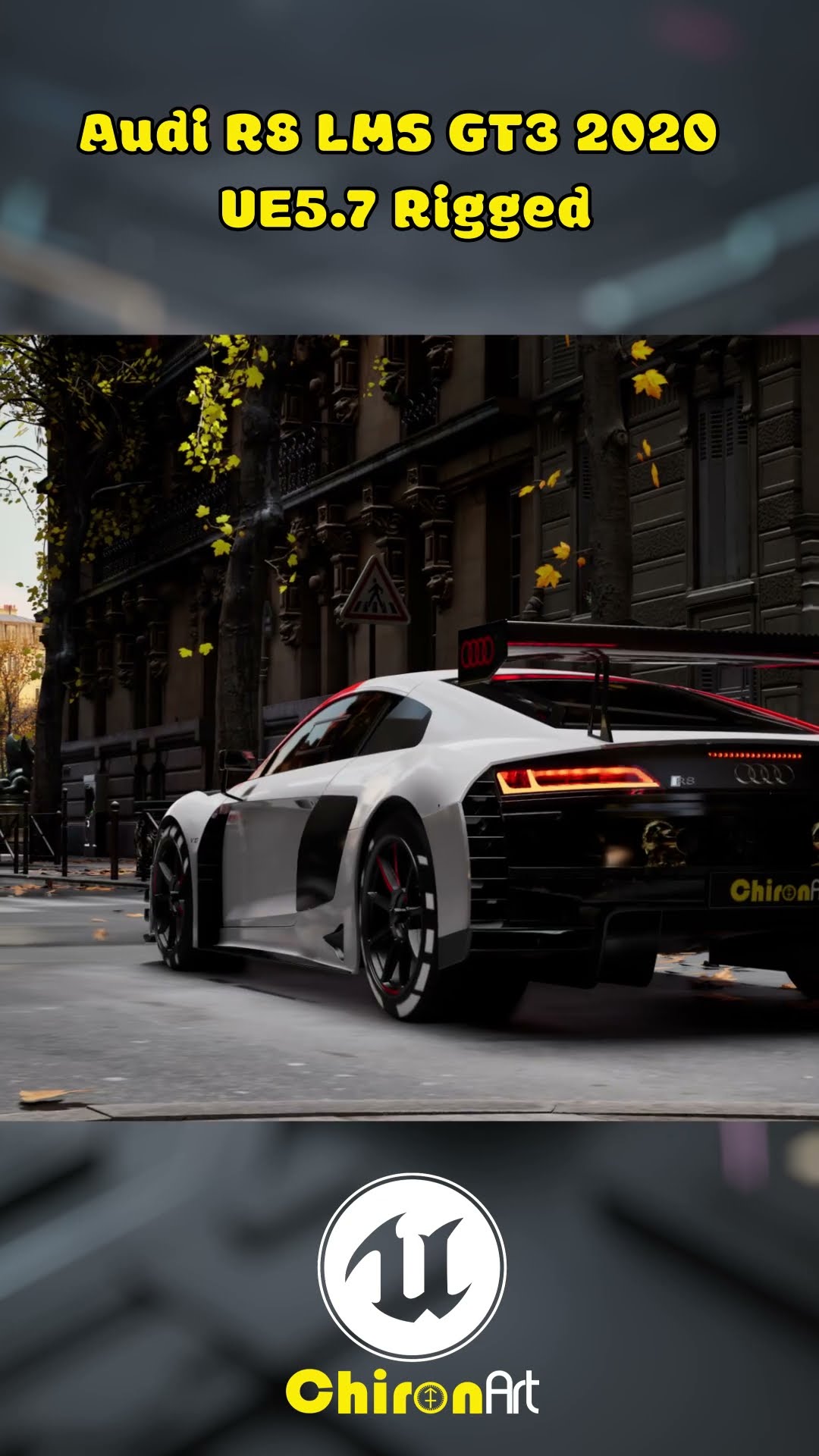 Audi R8 LMS GT3 2020 #shorts #cgi #vehicle #automobile #automotive