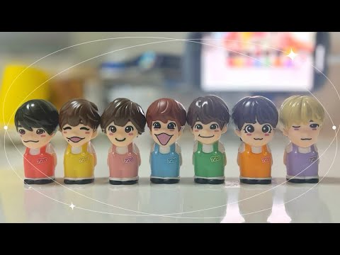 Unboxing] Naniwa Danshi Finger Puppet Unboxing Dance [Too Cute
