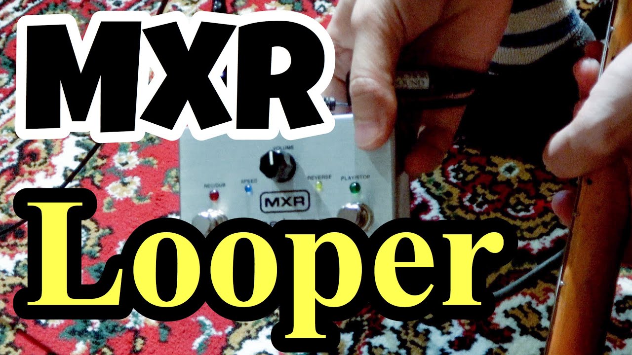 MXRのルーパーを使ってみた。M303 Clone Looper - YouTube