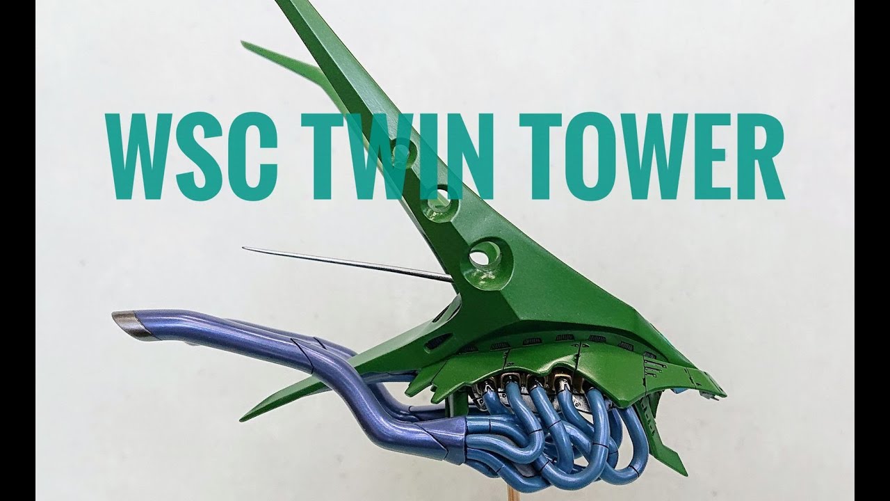 FSS】WSC 1/100 TWIN TOWER ヤクトミラージュ:頭部を組み立てる - YouTube