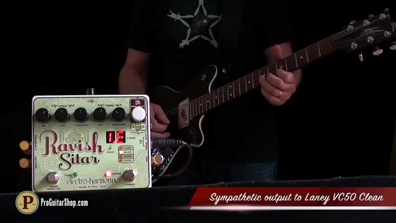 Electro-Harmonix Ravish Sitar - YouTube