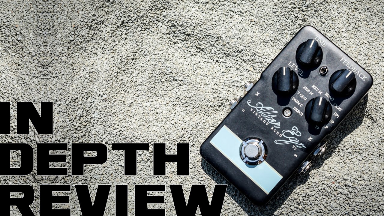 TC Electronic Alter Ego V2 - Delay Pedal Review - YouTube