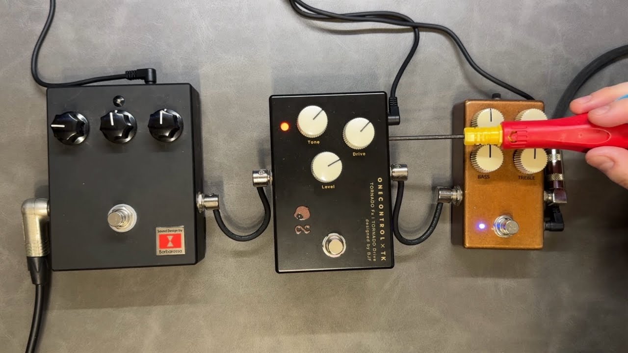 One Control TORNADO Fx TORNADO Drive Brass | 戸高 賢史 - YouTube