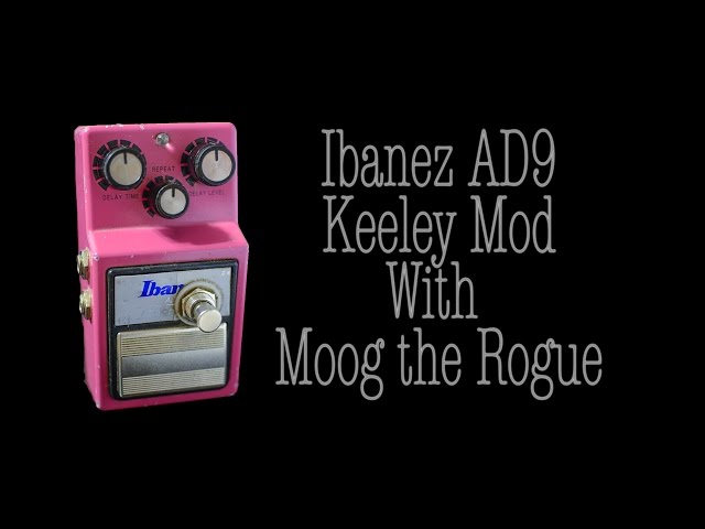 Keeley Ibanez AD-9 std mod 箱あり レア Ibanez AD-9 Analog Delay w