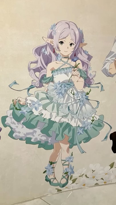 葬送のフリーレンカフェ～Flower Garden～」テーマ：お花畑 描き下ろし