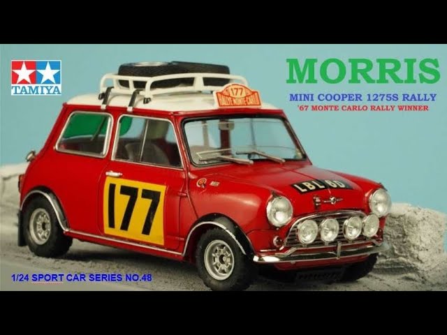 MORRIS Mini Cooper 1275S Rally /Tamiya 1/24 Scale - YouTube