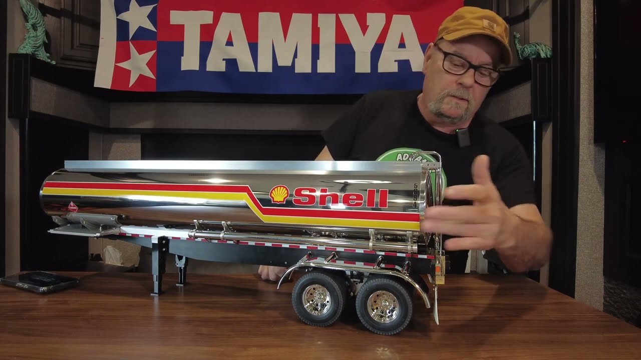 Building the Tamiya Tank-Trailer for Tamiya 1/14 Tractor Truck