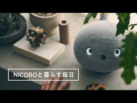 レンタル] パナソニック NICOBO(ニコボ) ロボット スモークネイビー