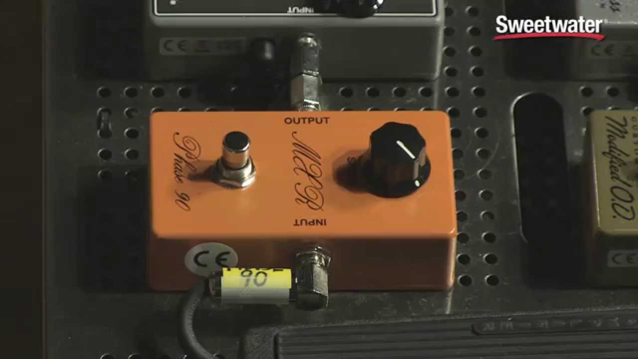 MXR CSP026 '74 Vintage Phase 90 Pedal Demo - Sweetwater Sound