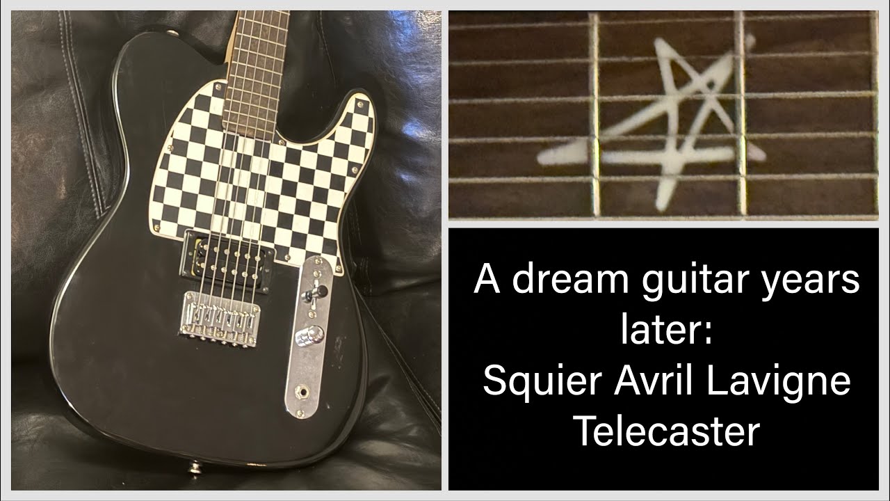 Squier Avril Lavigne Telecaster (2007)- Finally Getting a Guitar I