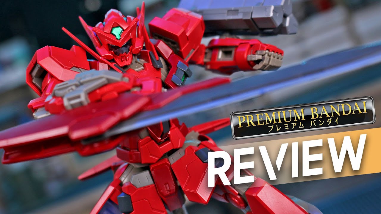 P-Bandai MG Gundam Astraea Type-F [Full Weapon Set] - UNBOXING and