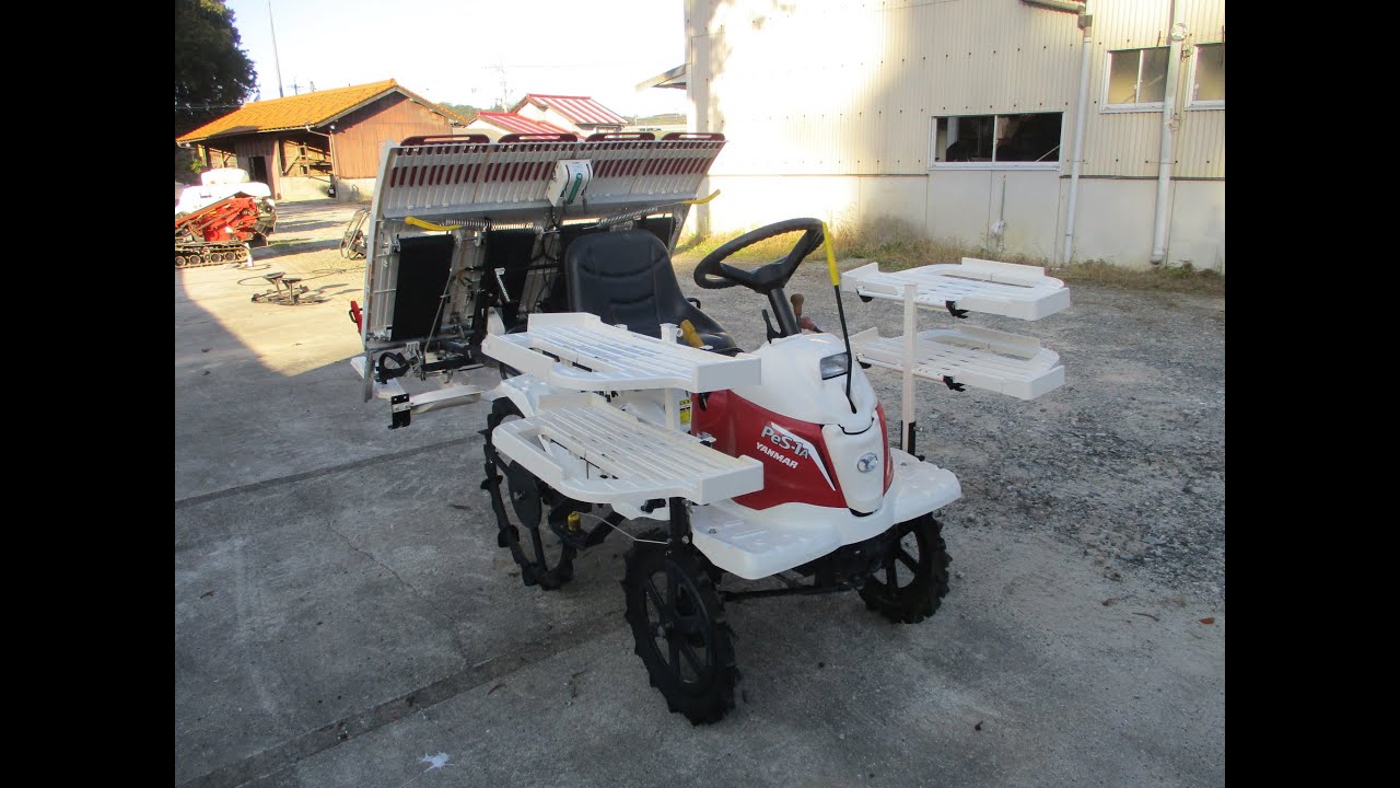 ヤンマー 乗用型田植機 PeS-1A 4条植 クランク式 最大4馬力 歩っと