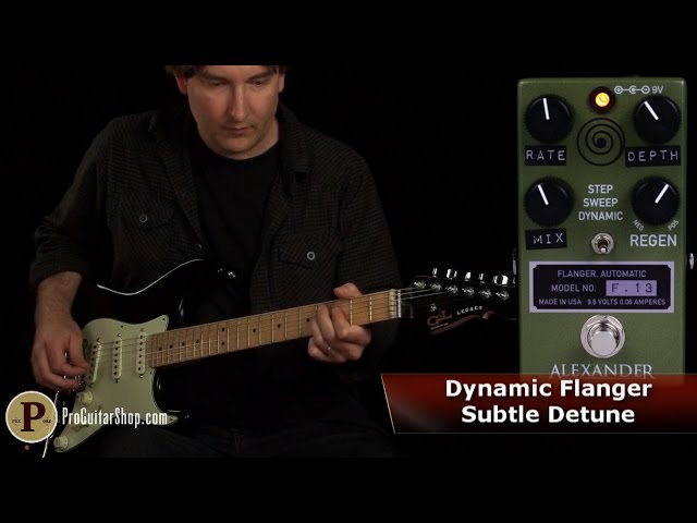 Alexander F.13 Flanger - YouTube