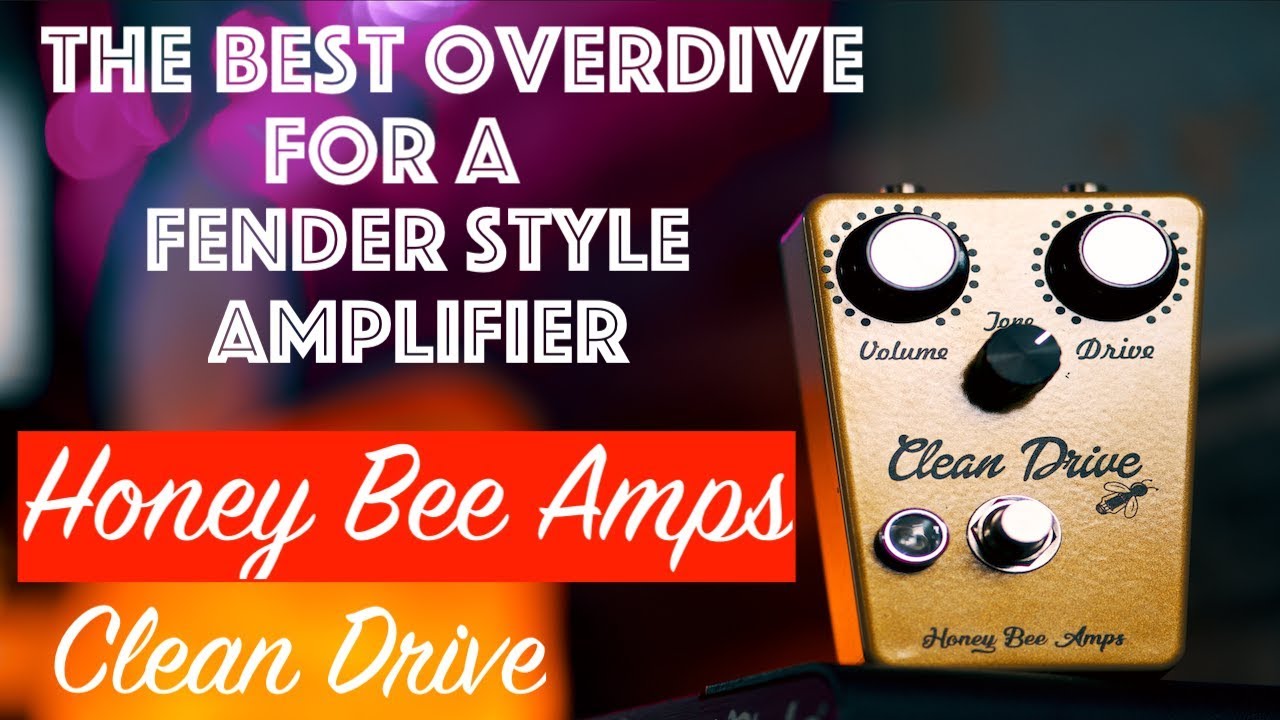 The BEST Overdive for a Fender Amplifier ? - Honey Bee Amps CLEAN