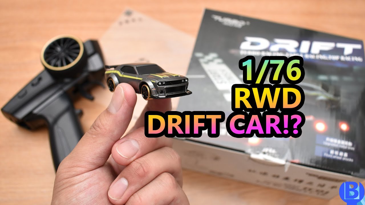 Review] Turbo Racing C65 1/76 RWD Drift Car - YouTube
