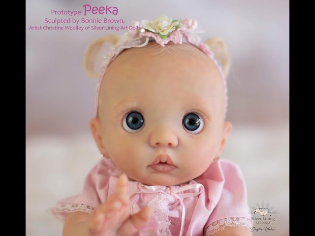 Peeka by Bonnie Brown reborned by Christine Woolley - YouTube