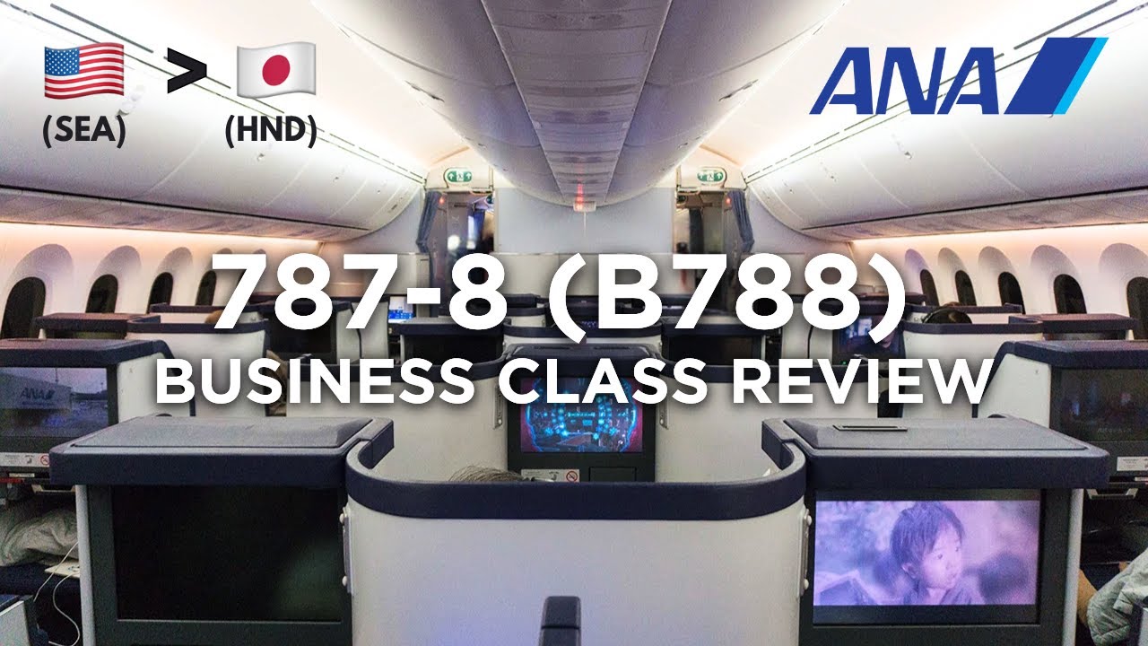 ANA 787-8 (B788) Business Class Honest Review | Seattle SEA