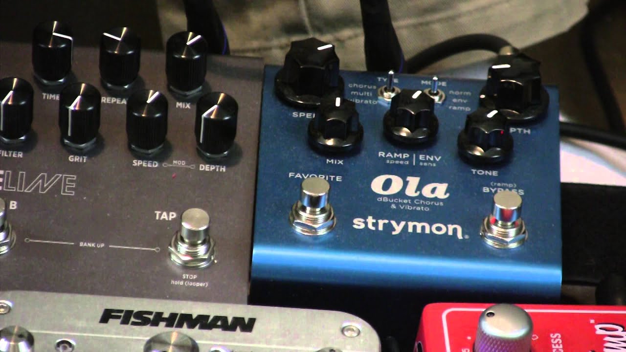Strymon Ola Chorus Vibrato Review Demo with Worship Leader Jared