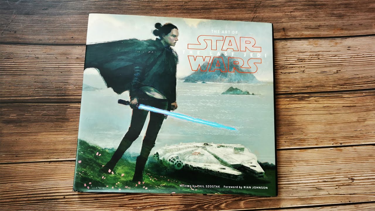 Book Flip Through] 📚 The Art of Star Wars: The Last Jedi - YouTube