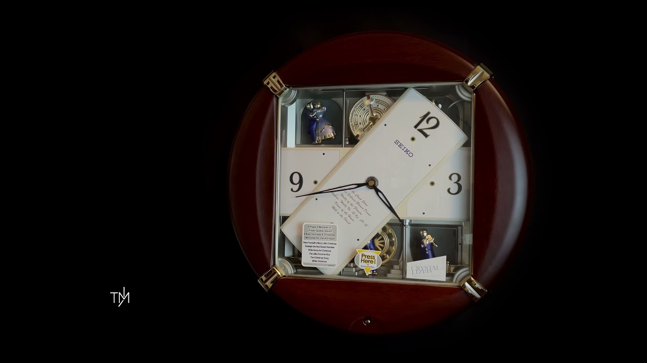 SEIKO QXM154BRH - Dancing With The Stars Melodies In Motion Clock