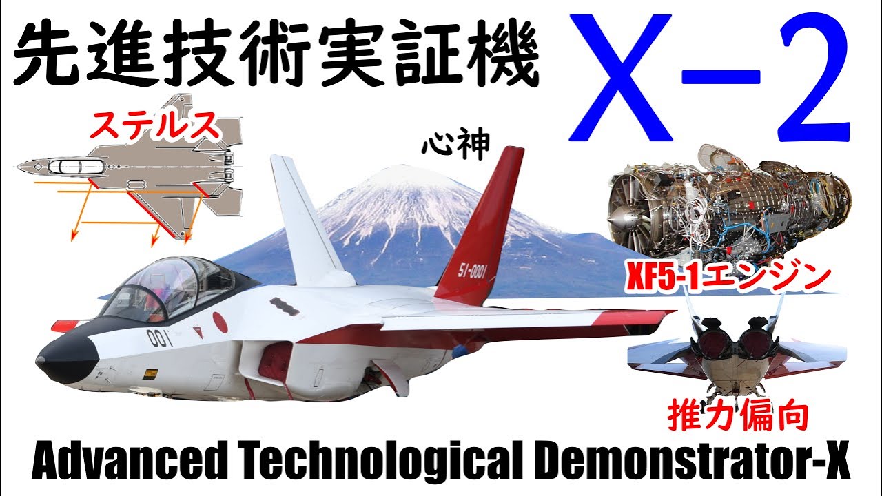 X-2 (Shinshin), a technology demonstrator that helped develop the