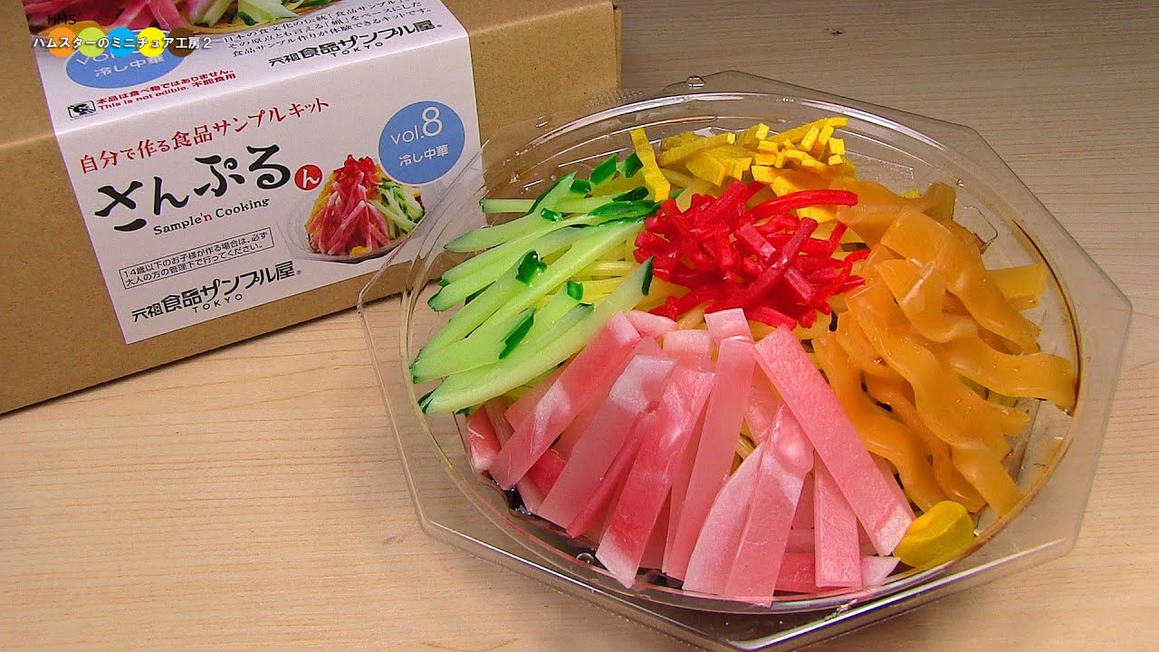 DIY Replica Food Kit - Hiyashi Chuka (Cold Ramen) 食品サンプル