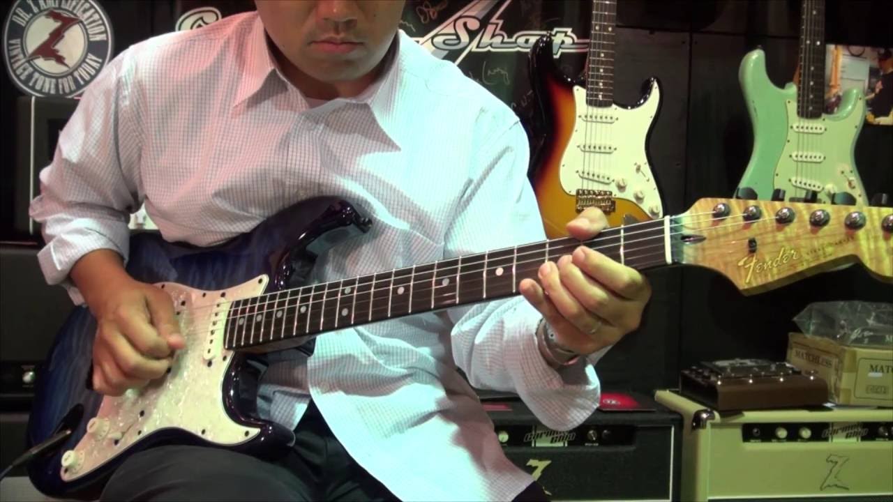 池部楽器店】Fender CS Custom Stratocaster NOS 5A Quilt Maple Top
