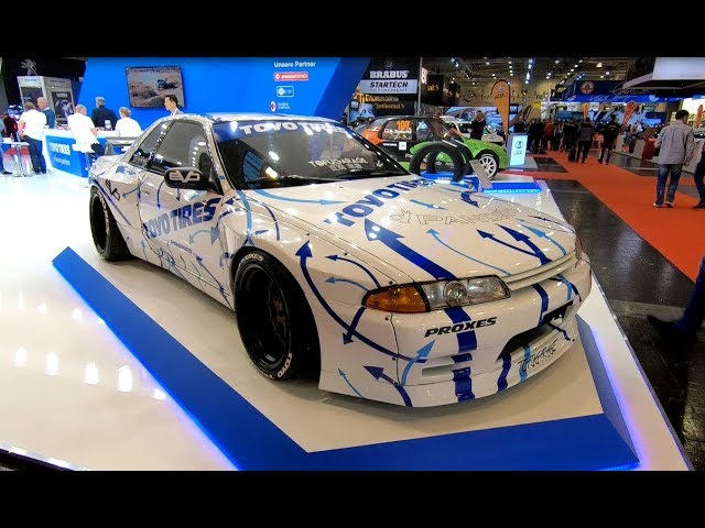 NISSAN SKYLINE R32 GTR ROCKET BUNNY PANDEM WIDEBODY KIT WALKAROUND