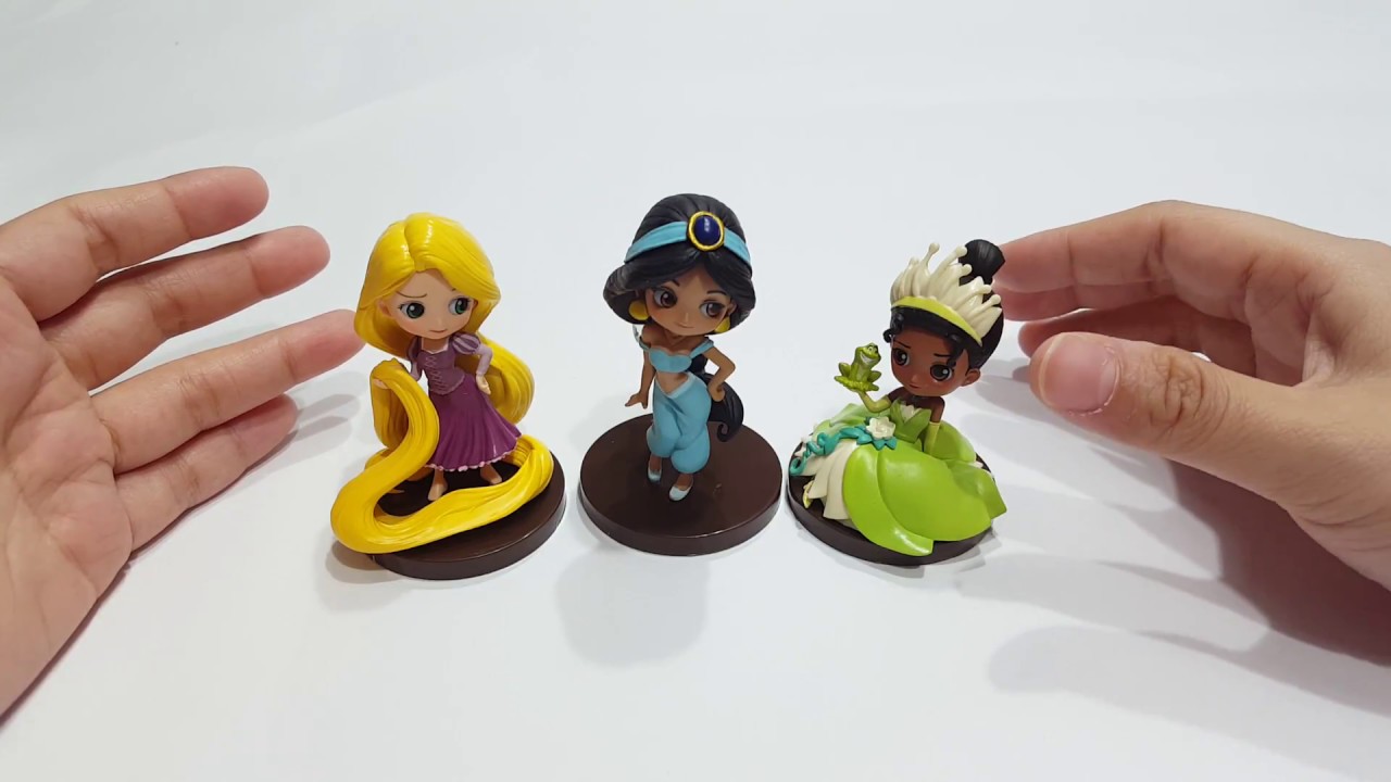 Unboxing Q Posket Disney Petite Series 1 - Rapunzel, Tiana